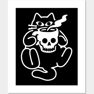 Cat's Skull Mug Posters and Art